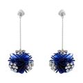 Kate Spade Jewelry | Kate Spade Blooming Bouquet Drop Earrings | Color: Blue/Silver | Size: Os