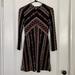 Free People Dresses | Free People Long Sleeve Dress | Color: Black/Brown | Size: Xs