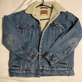 Levi's Jackets & Coats | Levi’s Sherpa Lined Jean Jacket | Color: Blue/White | Size: Xs