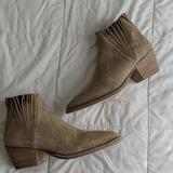 Free People Shoes | Free People Trill Ankle Booties | Color: Tan | Size: 8