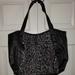Nine West Bags | 2/$30 Nine West Black With Leopard Print Bag | Color: Black/Gray | Size: Os