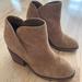 Jessica Simpson Shoes | Jessica Simpson Tandra Suede Bootie Sz 7 | Color: Brown | Size: 7