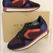 Burberry Shoes | Burberry Authentic Multicolor “The Fields” Trainer | Color: Blue/Purple | Size: 7