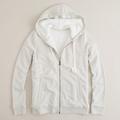 J. Crew Jackets & Coats | J.Crew Ivory Sherpa Fleece Zipped Hoodie Jacket Xs | Color: Cream/White | Size: Xs
