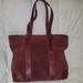 Coach Bags | Coach F11211 Burgundy Suede Leather Women's Tote | Color: Red | Size: Os