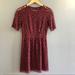 Madewell Dresses | Madewell Magnolia Lace Short Sleeve Dress | Color: Purple/Red | Size: 0