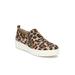Wide Width Women's Turner Sneaker by Naturalizer in Cheetah (Size 8 1/2 W)