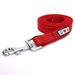 6 feet Red Reflective Puppy or Dog Leash, X-Small/Small