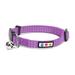 PurpleOrchid Reflective Safety Buckle Removable Bell Kitten or Cat Collar