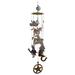 Charlton Home® Chaka Western Horsing Around Wind Chime Metal | 36 H x 6 W x 6 D in | Wayfair 5232074308E942B0991E3FC2E7BCA128