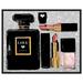 Oliver Gal A Girls Essentials - Floater Frame Graphic Art on Canvas in Black/Pink | 16 H x 20 W x 1.5 D in | Wayfair 19485_16x20_CANV_BFL