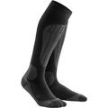 CEP Herren Skisocken Ski Thermo Socks, Größe IV in Schwarz/Dunkelgrau