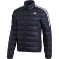 adidas Herren ESSENTIALS DAUNENJACKE, Größe L in Schwarz