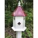 Canora Grey Demorest 26 in x 17 in x 17 in Birdhouse Plastic/Metal in Red | 20 H x 16.75 W x 16.75 D in | Wayfair B0DF8C35FD81464F953102EDF2D1EC52