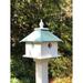 Darby Home Co Symone 19 in x 15 in x 19 in Birdhouse Plastic/Metal in Green | 18.625 H x 15 W x 19 D in | Wayfair 5F4DDA5B9CAF4361A602417E14A0B82D