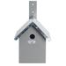 Ebern Designs Ameelia 12 in x 8 in x 7 in Birdhouse Wood/Metal in Brown | 12 H x 7.6 W x 7.1 D in | Wayfair 30E3B2AEC5AE4CDE837D6E004E090AEF