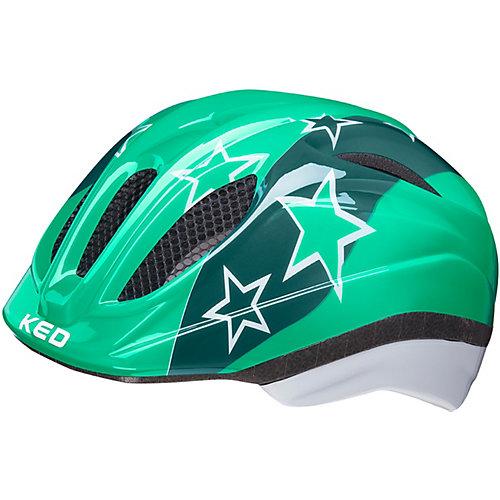 Fahrradhelm Meggy II green stars grün-kombi