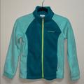 Columbia Jackets & Coats | Columbia Kids Fleece Jacket | Color: Blue/Green | Size: Mg
