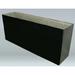 Ebern Designs Ambus Composite Planter Box Fiberglass in Black | 6 H x 36 W x 12 D in | Wayfair 28888FB05B56409AA292FB5E626B5831
