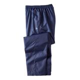 Men's Big & Tall Champion® Nylon Warm Up Pants by Champion in Navy (Size 5XLT)