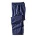 Men's Big & Tall Champion® Nylon Warm Up Pants by Champion in Navy (Size 5XLT)