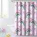 Dream Factory Unicorn Rainbow Single Shower Curtain Polyester in Blue/Gray/Pink | 72 H x 72 W in | Wayfair 3D146407PP