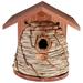 August Grove® Palig Style 10 in x 8 in x 8 in Birdhouse Wood in Brown | 10 H x 7.9 W x 7.6 D in | Wayfair 8EBF268BDAB044C2961F4BDA4808918D