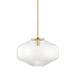 Hudson Valley Lighting Bennett 18 Inch Large Pendant - 1518-AGB