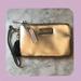 Pink Victoria's Secret Accessories | *Sale* Victoria's Secret Metallic Gold Wristlet | Color: Gold | Size: Os