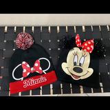 Disney Accessories | Disney Beanies | Color: Black/Red | Size: Osg