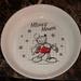 Disney Dining | Disney Holiday Mickey Mouse Serving Bowl Nwt | Color: Black/White | Size: Os