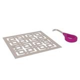 Rohl Weave Decorative Drain Cover in Gray | 0.56 H x 5.156 W x 5.156 D in | Wayfair DC3142STN
