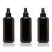 Infinity Jars Fine Mist Spray Bottle Bathroom Storage Container Glass in Black | 6.3 H x 2.2 W x 2.2 D in | Wayfair SPRAY-200ML-03