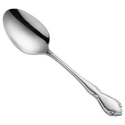 Acopa Blair 8" 18/8 Stainless Steel Extra Heavy Weight Tablespoon / Serving Spoon - 12/Case