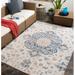 Blue/Navy 79 x 0.2 in Area Rug - Langley Street® Enciso Oriental Navy Indoor/Outdoor Use Area Rug Polyester | 79 W x 0.2 D in | Wayfair