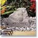 Bay Isle Home™ Linsey Welcome Garden Stone w/ Pineapple Concrete in Gray | 9.5 H x 11.5 W x 5 D in | Wayfair 5796D4474F1947859C8F67EB4D3F0635