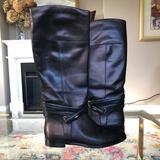 Burberry Shoes | Burberry Riding Boot- Black | Color: Black | Size: 9