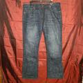 Levi's Jeans | Levis 527 Distressed Faded Size 38x32 | Color: Blue/White | Size: 38