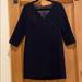 J. Crew Dresses | Like New J.Crew V Neck Mini Dress | Color: Blue | Size: 4