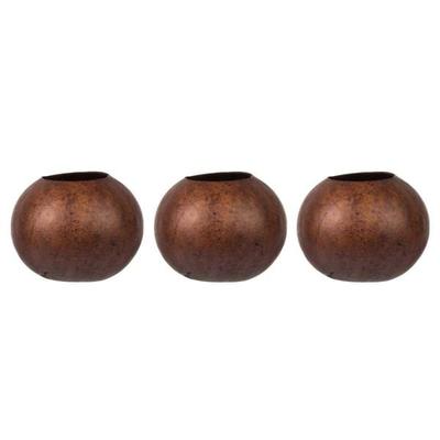 Vickerman 655580 - 6-7" x 6-8" Brown Bacacuia Gourd 3Pk (H2BAC800-3) Dried and Preserved Pods