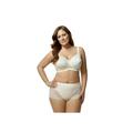 Plus Size Women's Stretch Lace Softcup Bra by Elila in Ivory (Size 44 F)