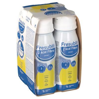 Fresenius Kabi - FRESUBIN 2 kcal Fibre DRINK Lemon Trinkflasche Abnehmen 0.8 l