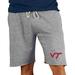 Men's Concepts Sport Gray Virginia Tech Hokies Mainstream Terry Shorts