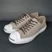 Converse Shoes | Converse Jack Purcell Ox Low Taupe Brown Leather 9 | Color: Brown/White | Size: 9