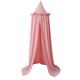 DERCLIVE Cute Cotton Baby Bed Mosquito Net for Cribs Nursery Baby Room Tent,Pink