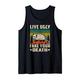 Live Ugly Fake Your Death Opossum Gift Tank Top