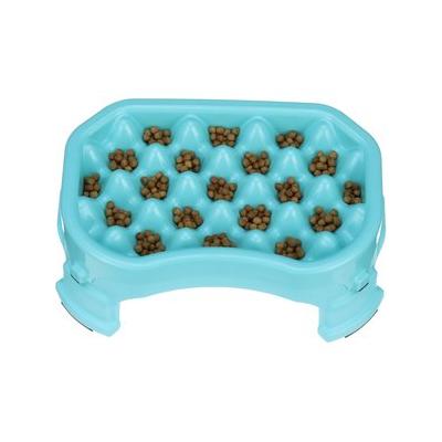 Neater Pets Adjustable Non-Skid Plastic Slow Feeder Dog & Cat Bowl, 2.5-cup