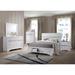 House of Hampton® Smartt Platform 5 Piece Bedroom Set Wood in White | Full | Wayfair 961E0EE4893341D7A85AC072EBC0A265