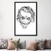 East Urban Home Joker by Octavian Mielu - Painting Print Canvas/Metal in Gray | 60 H x 40 W x 1.5 D in | Wayfair 2FC26E8A09F74ADA94BF5A9A7C763FE5