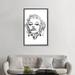 East Urban Home Marilyn Monroe by Octavian Mielu - Painting Print Canvas/Metal in Gray | 48 H x 32 W x 1.5 D in | Wayfair